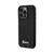 Guess Ovitek Sequin Script kovinski za iPhone 14 Pro Max črne barve