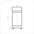 Hanah home Ormar Stil 90x192x52cm Hrast