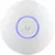 Ubiquiti U6+ access point. WiFi 6 model with throughput rate of 573.5 Mbps at 2.4 GHz and 2402 Mbps at 5 GHz. No POE injector included. UI