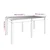 Vidaxl Vrtna miza 159,5x82,5x76 cm trden les douglas