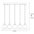 Opviq Luster Smoked-014, 85x85 cm, Crni
