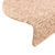 Prostirke za stepenice, samoljepljive, 15 kom, 65x21x4 cm, svijetlosmeđe, poluokrugle, velike