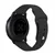shumee SILIKONSKI GUMIJASTI PASČEK ZA SAMSUNG GALAXY WATCH ACTIVE 2 20 MM - ČRN
