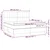 Vidaxl Box spring postelja z vzmetnico taupe 200x200 cm blago