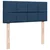 Vidaxl Box spring postelja z vzmetnico modra 120x190 cm blago