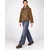 Only ONLLEE BONDED JACKET Kostanjeva