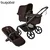 Bugaboo - voziček Fox 5 Renew complete BLACK/COCOA BROWN-COCOA BROWN