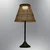 Opviq 4457 S10 Podna lampa, Braon