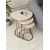 Hanah Home set od 3 pomoćna stola Milas 3, zlatni / travertin