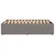 Vidaxl Posteljni okvir brez vzmetnice taupe 120x190 cm blago