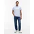 Tommy Jeans Majica golobje modra/bela