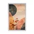 Plakat vzorci s cvetom Peach Fuzz - 40x60 white