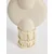 Aberto Design Vaza Cylinder Terracota, 8x28x17 cm, Krem