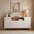 Hanah Home komoda Rialto, 160 cm, peščar / hrast Sapphire