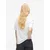 KARL LAGERFELD JEANS Majica  OUTLINE LOGO  bela