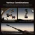 K&F 3 in 1 Suction Cup Mount Kit 15° Curved Surface Adjustment with Action Camera Extension Pole