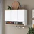 Hanah Home višenamenski ormarić JE237, 90 cm, beli / orah