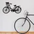 Wallity Zidna dekoracija Bike, 65x40 cm, 1.2mm, Crna