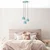 Conceptum Hypnose Luster Top-15-241-1, 45-111cm, O45 cm, 3xE27 , Tirkizni
