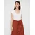 PIECES Majica PCKAMALA TEE NOOS, bela