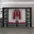 Hanah home Ormar Kale 270x190x52cm Crni