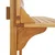 shumee vidaXL Balkonska barska miza 90x37x122,5 cm masivni akacijev les