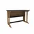 Hanah Home radni sto Pillar, 100 cm, atlantski bor / antracit