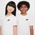 Nike K NSW TEE EMB FUTURA LBR, dečja majica, bela FZ5177