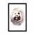 Plakat zasanjana panda - 20x30 silver