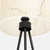 Sollux SL.1854 - Stojeća lampa NEVIA 1xE27/15W/230V mramor/bež