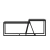 Hanah Home Klub sto Minimal 75x38x50cm Antracit