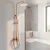 Komplet za prhanje REA DROP Brush Copper