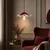 Opviq luster Liana-2042, 1 × E27, bordo