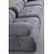 Atelier del Sofa Ugaona garnitura Petite, 290x160 cm, Siva