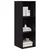 Set TV komoda Crni hrast 37 x 37 x 107 cm Konstruirano drvo