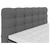 BOXSPRING KREVET CARMEN 160/200 cm , tamnosiva