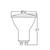 Braytron LED sijalica BRY-PREMIUM-5W-GU10-38D-GLS-6500K