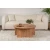 Hanah Home Klub sto Moira, O90x41cm, Braon
