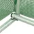 Plastenik s čeličnim okvirom zeleni 120 m2 20 x 6 x 2,85 m