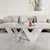 HANAH HOME Sto za dnevnu sobu Pipra Carrara Marble