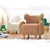 Atelier del Sofa Dečija fotelja Juano Teddy, 55x61x55 cm, Braon