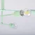 Plafonski luster CAMBRIDGE 6xE27/15W/230V, zelene boje