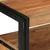 Vidaxl Konzolna miza Rjava 120 x 33 x 75 cm Masiven les akacije