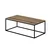 Hanah Home Klub sto Tiger 120x42x60cm Orah