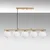 Opviq Luster Dual-13764, 15cm, IP20, Belo-zlatne boje