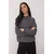 Trendyol Milla ženski duks Twoaw24Sw00104, antracit-siva