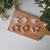 KREATIVNI SLATKIŠI Set modli za kolače Duhovi, 5 cm, 3 komada, Beli