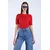 Trend Alacati Stili Ženska bluza Alc-X15094, Crvena