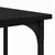 Stol Crni hrast 139 x 139 x 75 cm Konstruirano drvo