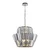 Luster na lancu DONNA 12xE14/40W/230V, prečnik 55 cm, mat hrom
